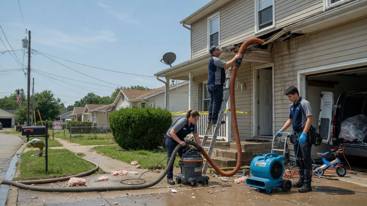 Water Damage Restoration in Farmersville, TX near me